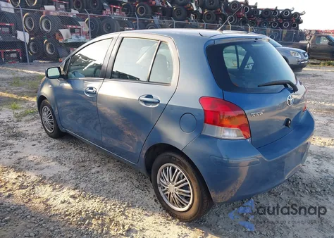 2010 Toyota Yaris из США, поврежденный, VIN JTDKT4K3XA5282117
